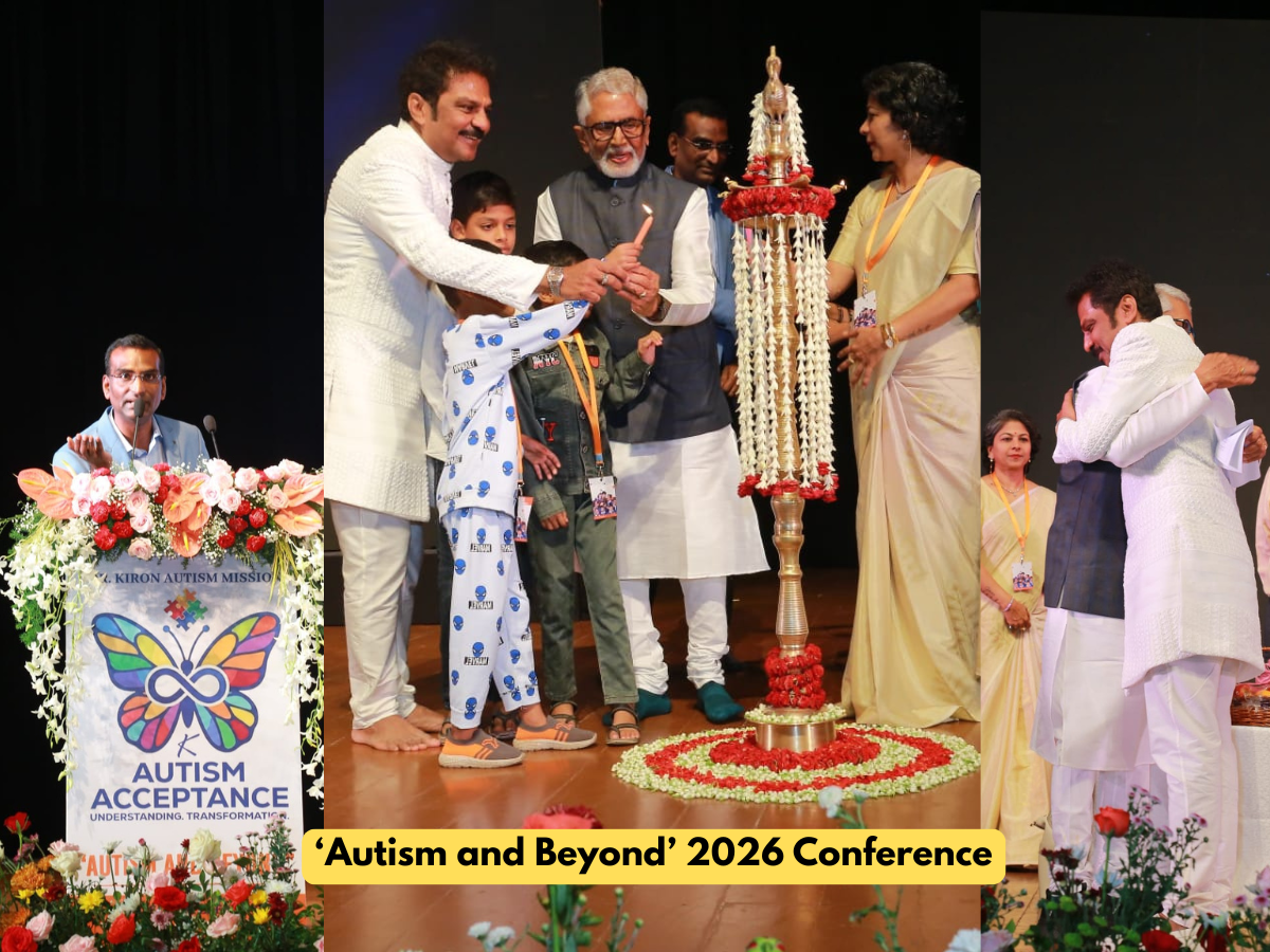 “Autism and Beyond” Conference 2026: Dr. Kiron’s Big Demand for Autism Support Sparks Attention at Hyderabad Summit; Murali Mohan Announces Backing