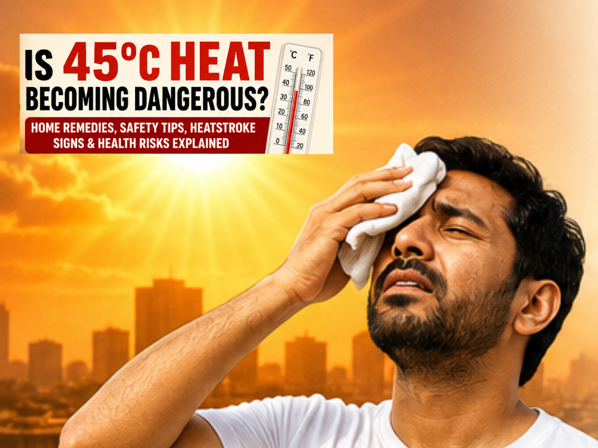 Can 45°C Heat Harm Your Health? Here’s Home Remedies, Heatstroke Warning Signs, Safety Tips, Health Risks, & All You Need To Know