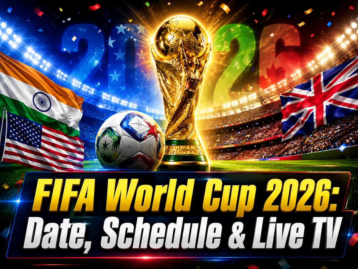 When Is the FIFA World Cup 2026? Date, Schedule, Where to Watch Live in India, USA, UK and More