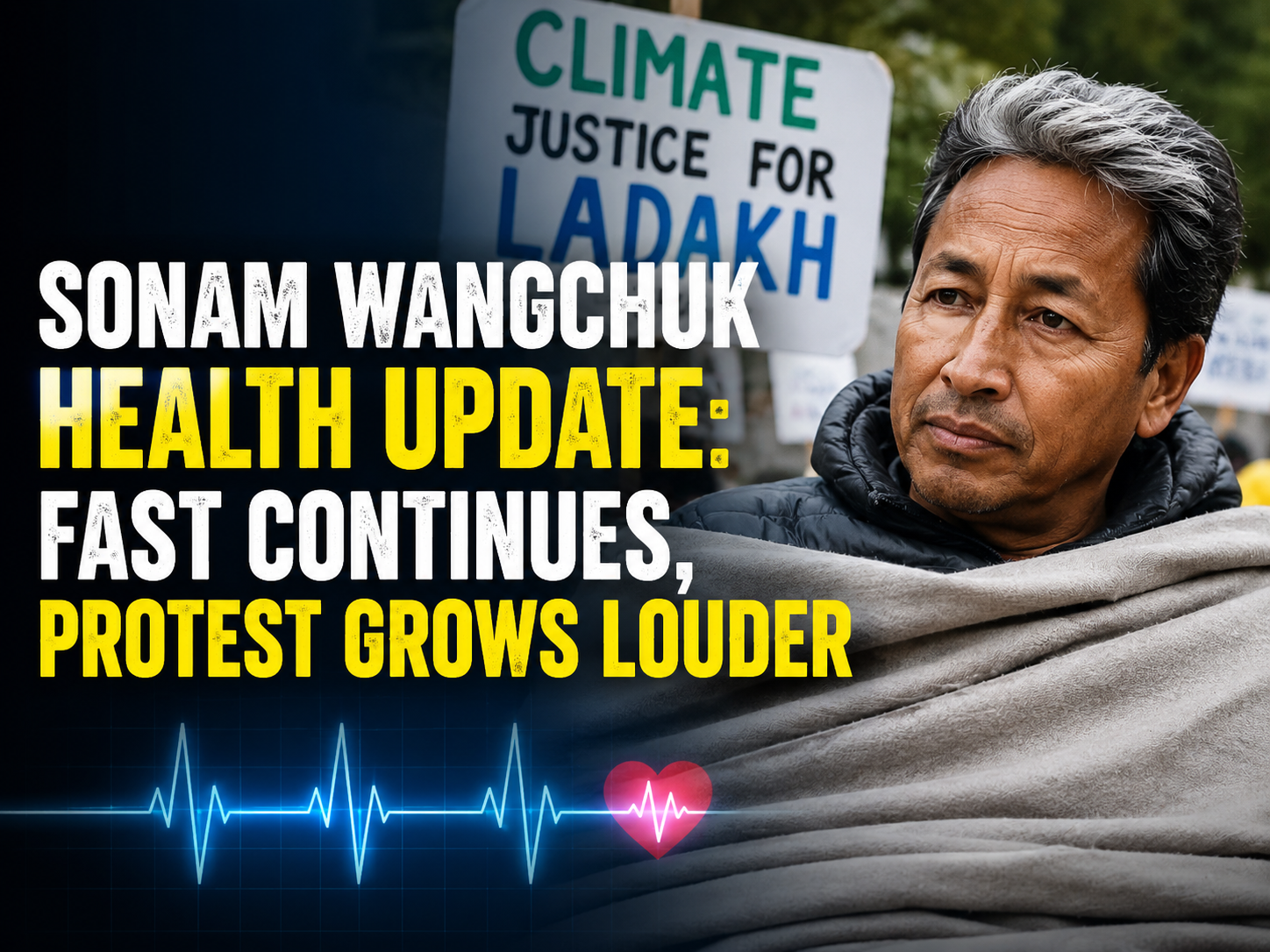 Sonam Wangchuk Health Update: Has He Ended His Fast? What We Know About His Condition, Hunger Strike and Jantar Mantar Protest